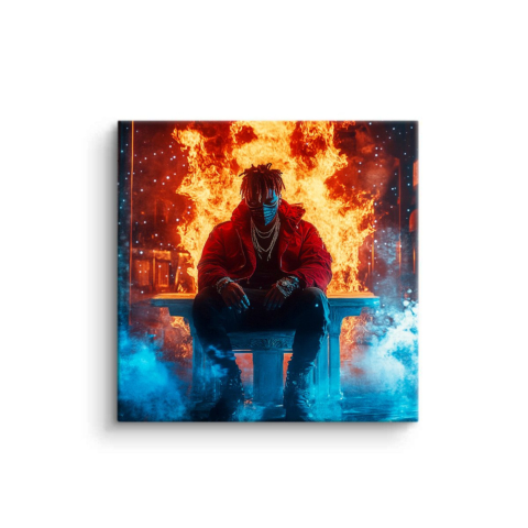 Inferno Vibes PVC Mat Art