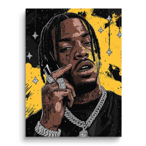 Urban Vibe Portrait PVC Matt Art