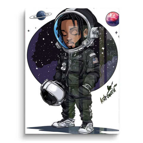 Traum vom Astronauten PVC Glänzend