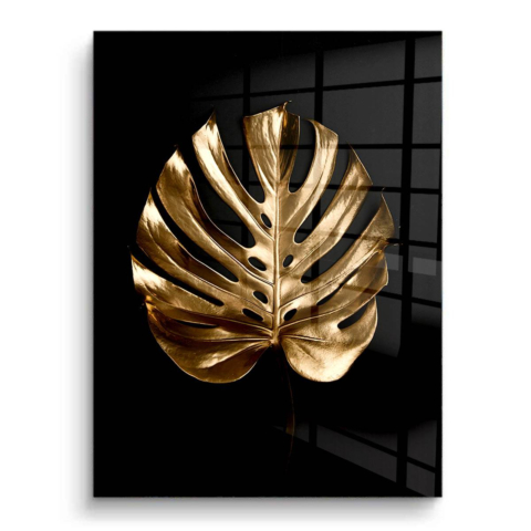 Monstera Dorada PVC Brillante