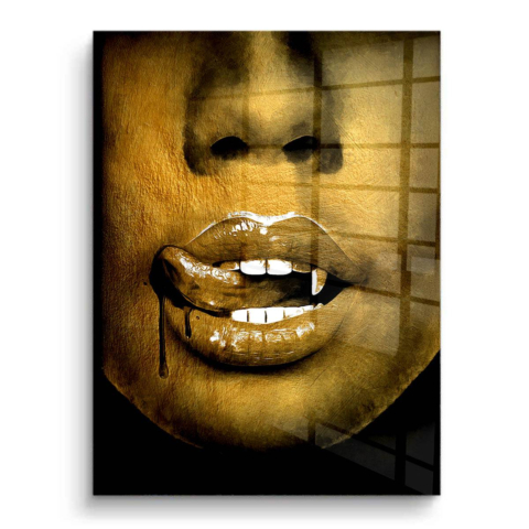 Labios de Sangre PVC Brillante