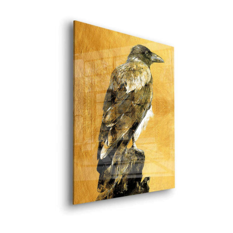 Pintura de águila Vidrio Acrílico
