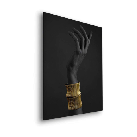 Goldene Manschetten Dibond Matt Art