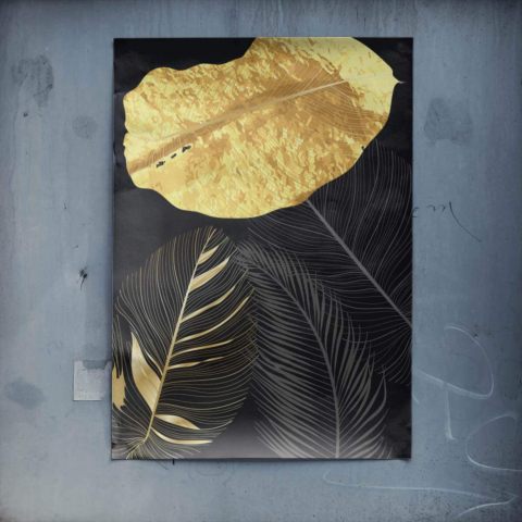 Goldene Blätter Poster