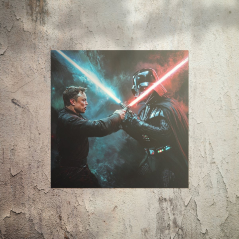 Pojedynek Galaktyczny Plakat
