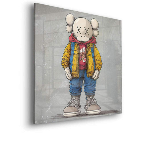 Urbaner Bärenstraßen Druck Acrylglas