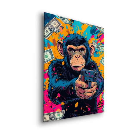 Urban Jungle Wächter Dibond Matt Art