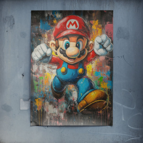 Affiche Dynamique Mario Poster