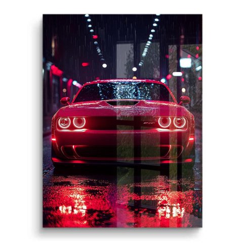 Corredor Nocturno Urbano PVC Brillante