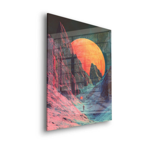 Celestial Odyssey Acrylic Glass Art