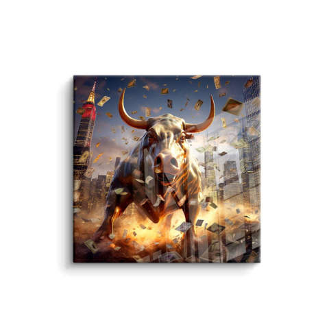 Bull Market Fury PVC Gloss Art