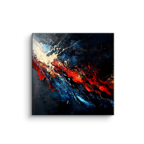 Kosmische Flamme PVC Matt