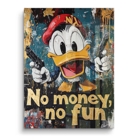 Rebellente Ente PVC Glänzend
