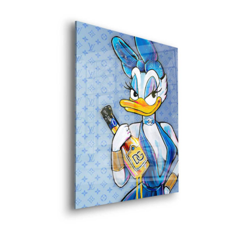 Chic Duck Diva Acrylglas