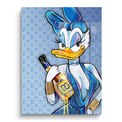 Chic Duck Diva PVC Glänzend Kunst