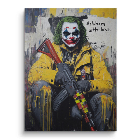 Arkham Rebell Leinwandbild