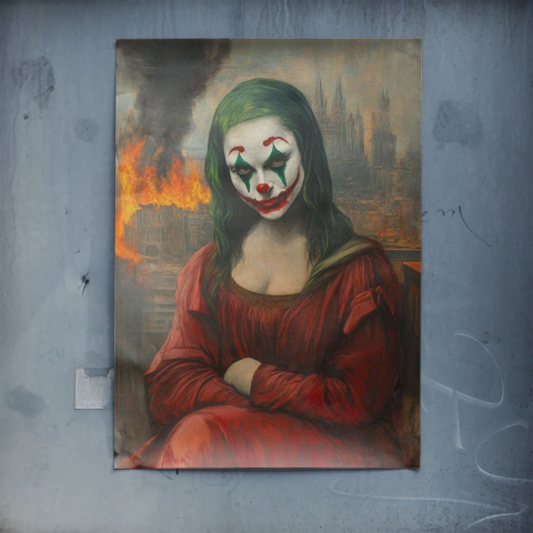 Élégance Clownesque Poster