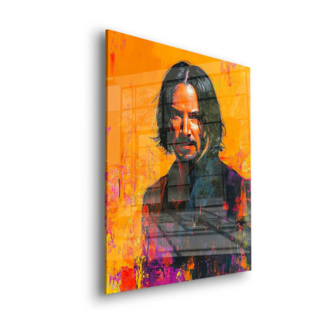 Lebendiges Icon-Porträt Acrylglas