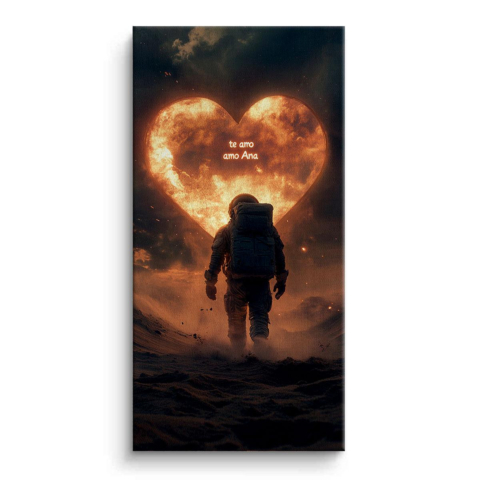 Viaje de Amor Cósmico Lienzo
