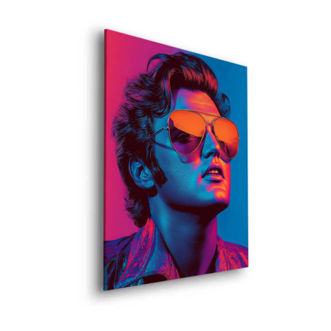 Portret Retro Vibe Dibond Matowy