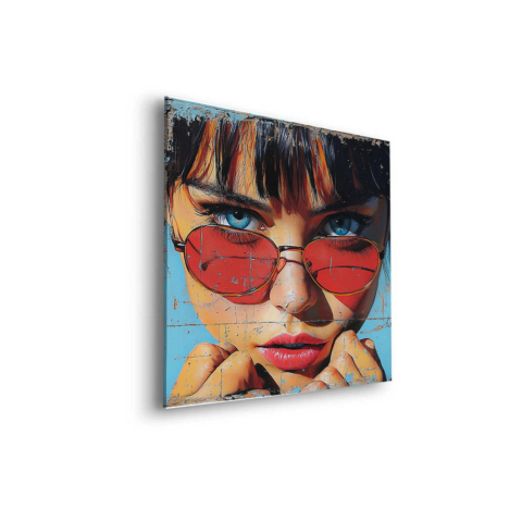 Lebendiger Blick Dibond PVC Matt