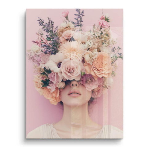 Voile Floral Sérénité PVC Brillant