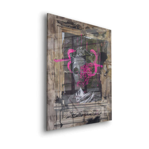 Crowned Illusion Acrylic Glass Art