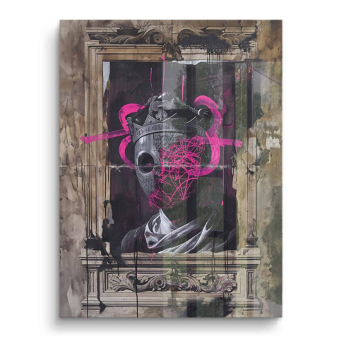 Crowned Illusion PVC Gloss Art
