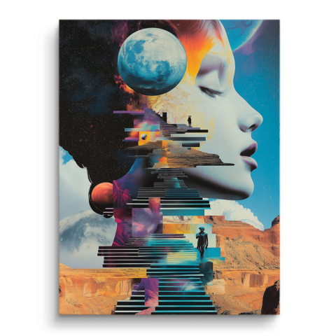 Himmlische Träume PVC Matt Kunst
