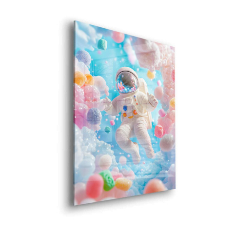 Kosmischer Zuckerl Traumlandschaft Acrylglas