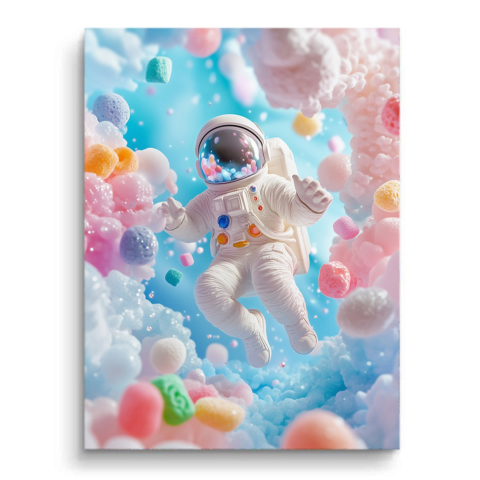 Kosmischer Zuckerl Traumlandschaft PVC Matt