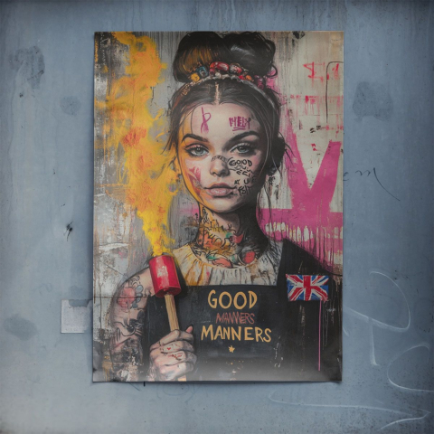 Élégance Rebelle Poster