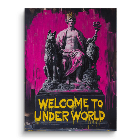 Unterwelt-Majestät Leinwandbild