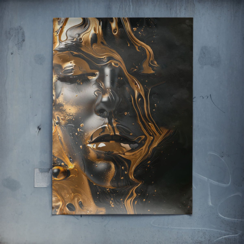Essence d'Or Liquide Poster