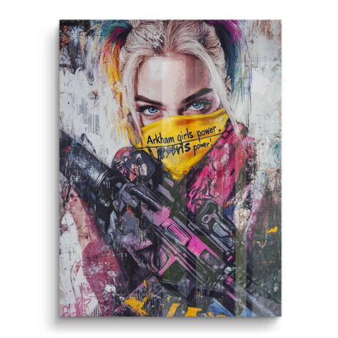Arkham Power Print PVC Gloss Art