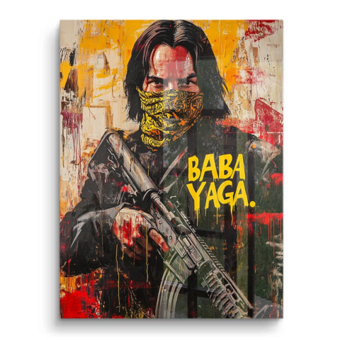 Baba Yaga PVC Gloss Art