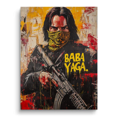 Baba Yaga Leinwandbild