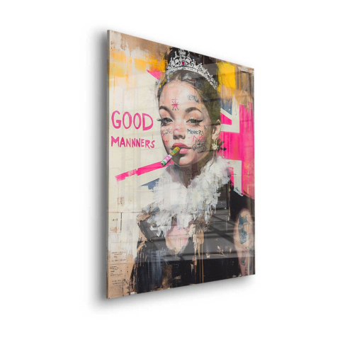 Rebel Elegance Acrylic Glass Art