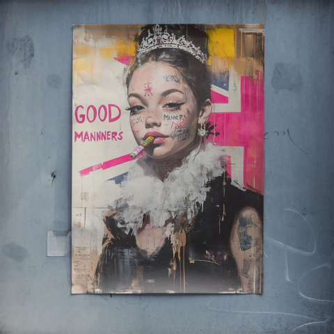 Rebel Elegance Poster Art