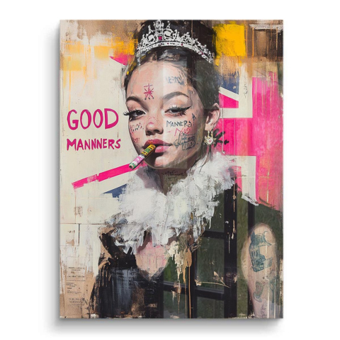 Rebel Elegance PVC Gloss Art
