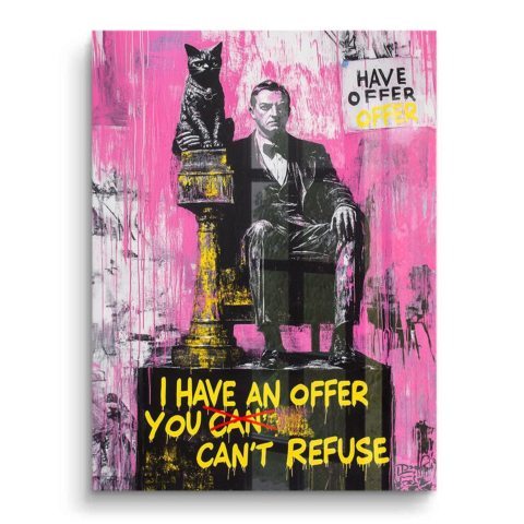 Cat's Offer PVC Gloss Art