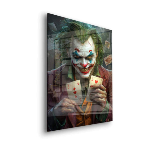 Le Gambit du Joker Verre Acrylique