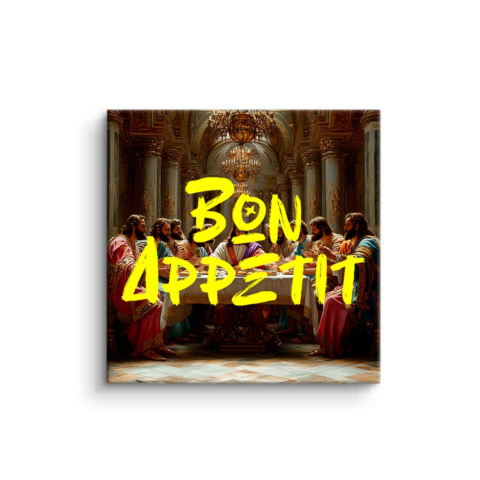 Divine Feast Print PVC Mat Art
