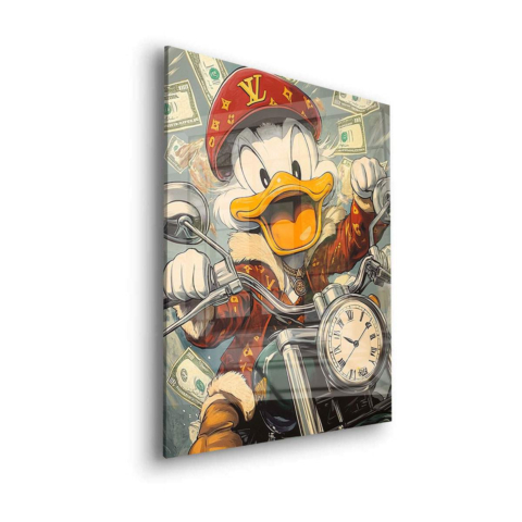 Rebellen-Enten-Abenteuer Acrylglas