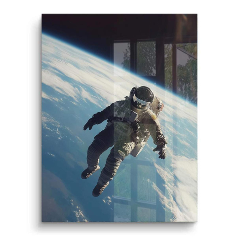 Astronaut in Orbit PVC Glänzend