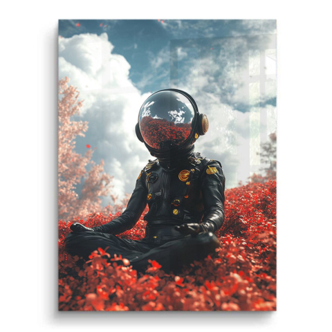 Kosmische Gelassenheit Acrylglas