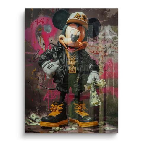 Urban Iconic Mickey PVC Gloss Art