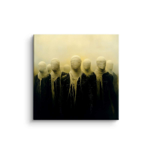 Veiled Shadows PVC Mat Art