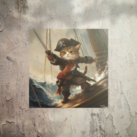 Aventura de Patas Pirata Póster
