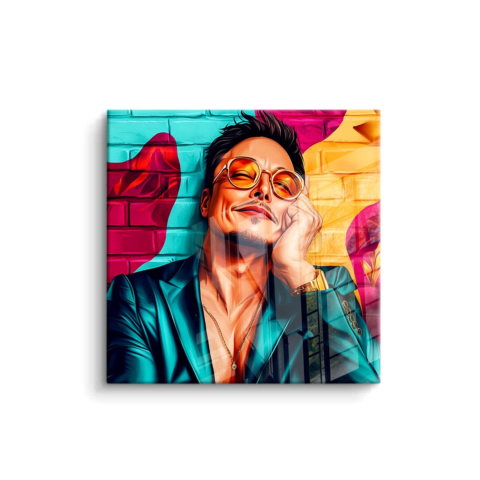 Urban Chill Vibes PVC Gloss Art